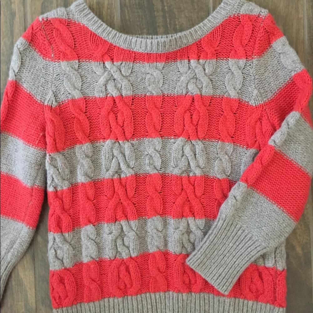 LOFT striped sweater